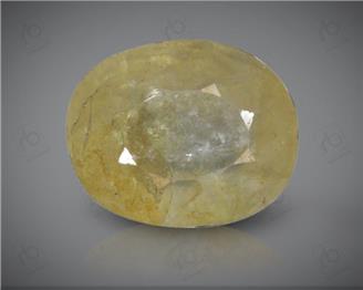 Yellow Sapphire Heated & Treated Natural Certified  3.16  CTS.  (  31531 )